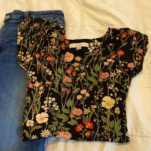 Floral blouse